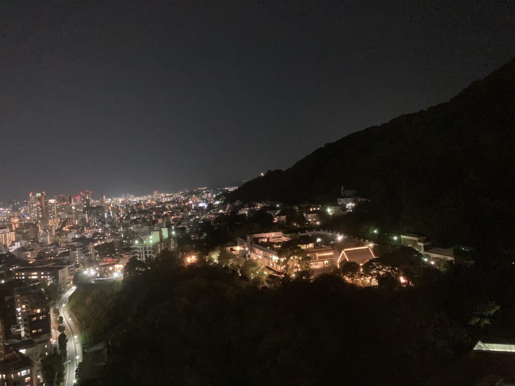 ANAクラウンプラザからの神戸の夜景の写真