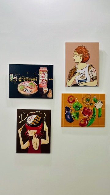 画像 カラフルなアートが並んだ壁