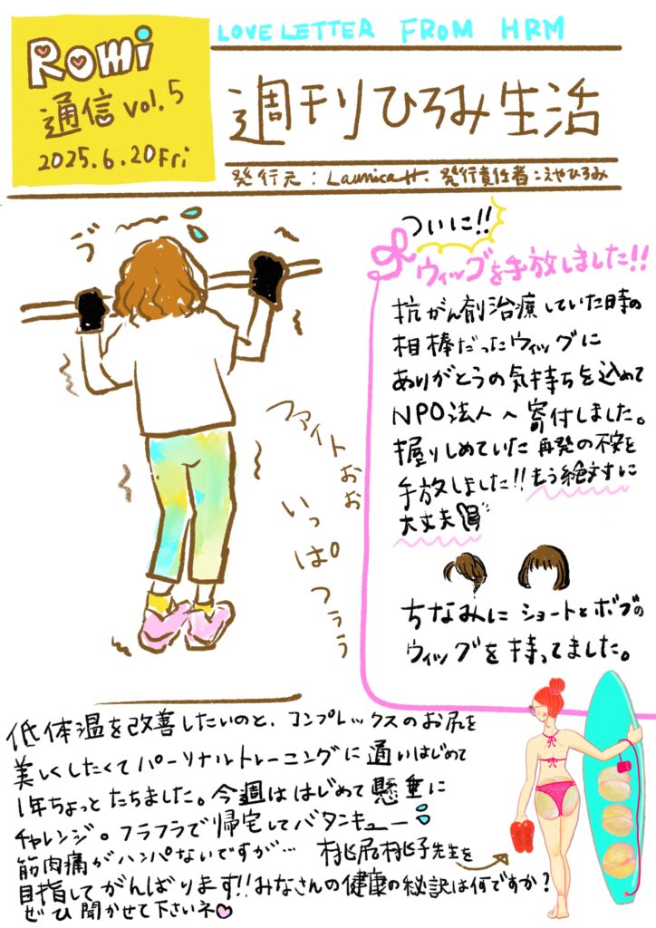イラスト新聞　Romi通信