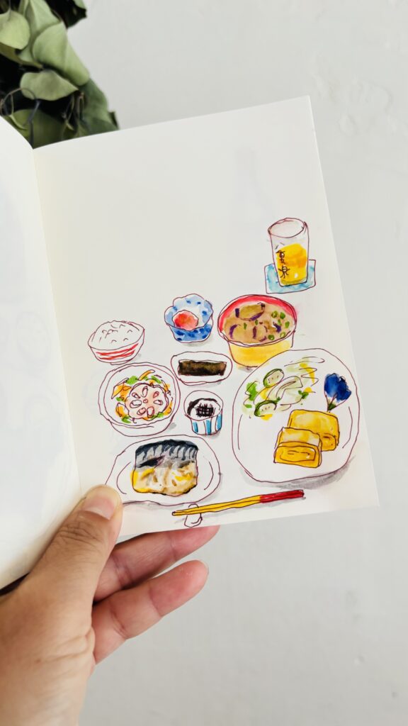 画像 ご飯の水彩イラスト