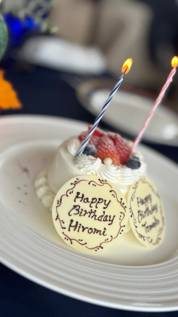 画像 ホテルプラザ神戸 誕生日ケーキ