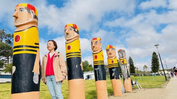 Geelong　ジーロング　オーストラリア　ボラード