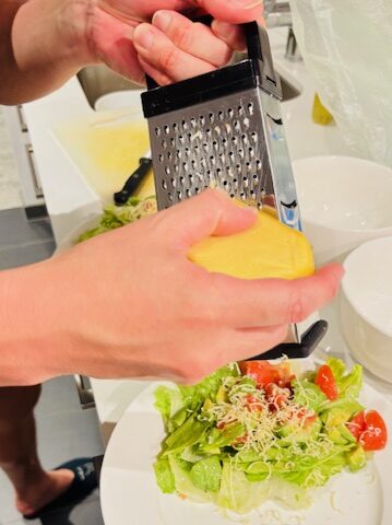 Quest Geelong Central Hotel キッチン チーズ　オーストラリア