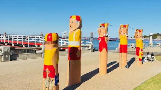 Geelong　ジーロング　オーストラリア　ボラード