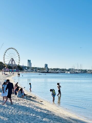 Geelong ジーロング　オーストラリア　街並み　海