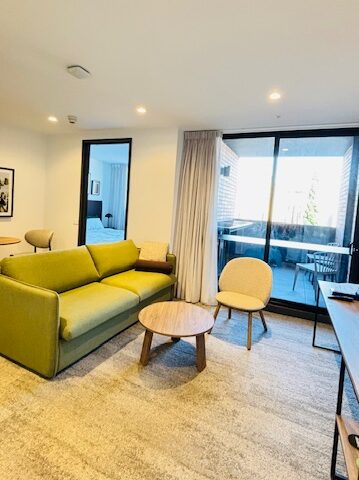 Quest Geelong Central Hotel キッチン付きの部屋