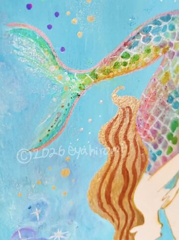 人魚のイラスト