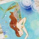 人魚のイラスト