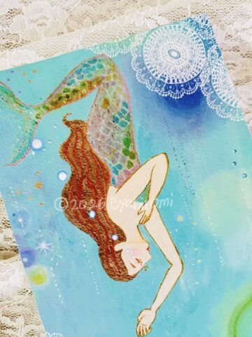 向きが変わると、世界が変わる― 涙から生まれた人魚の絵