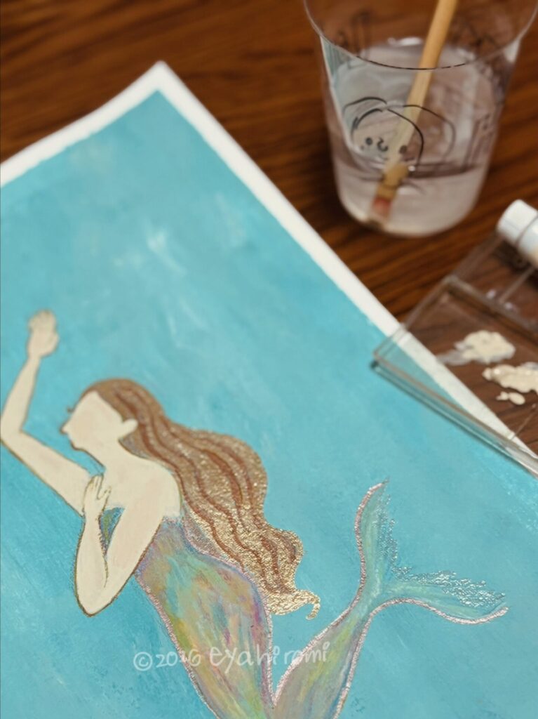 人魚のイラスト