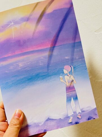 A5サイズ罫線あり日付欄あり可愛いノート