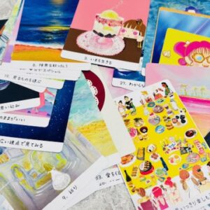 カラフルな可愛いオラクルカード